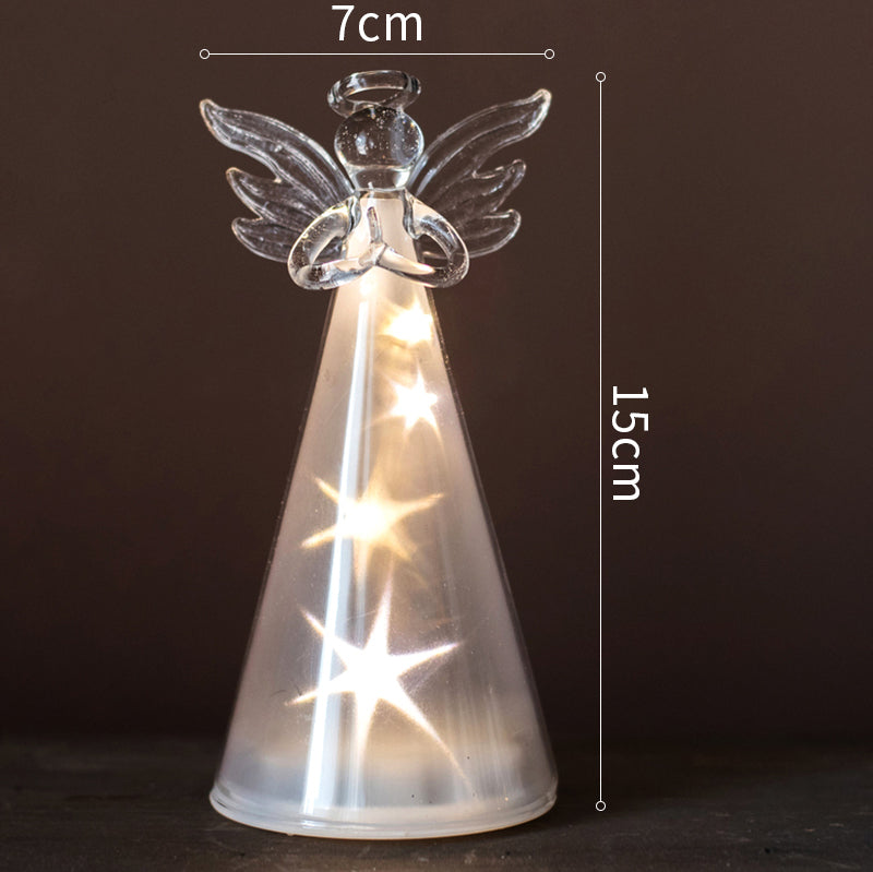 Glass Angel Decor