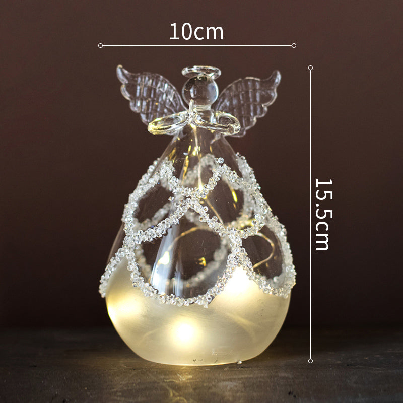 Glass Angel Decor