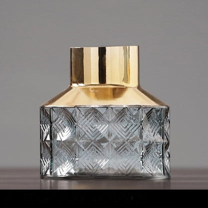 Gold Glass Vase