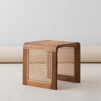 Rattan Woven Table