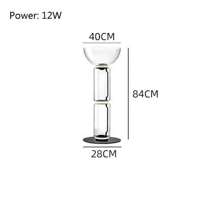 Node Glass Floor Lamps