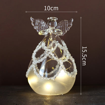 Glass Angel Decor